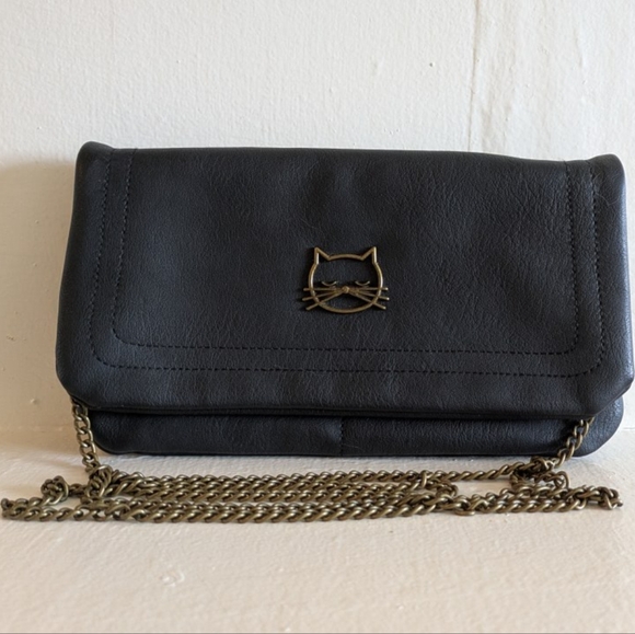 Twig And Arrow Cat Crossbody Chain-Strap Bag - Picture 3 of 6